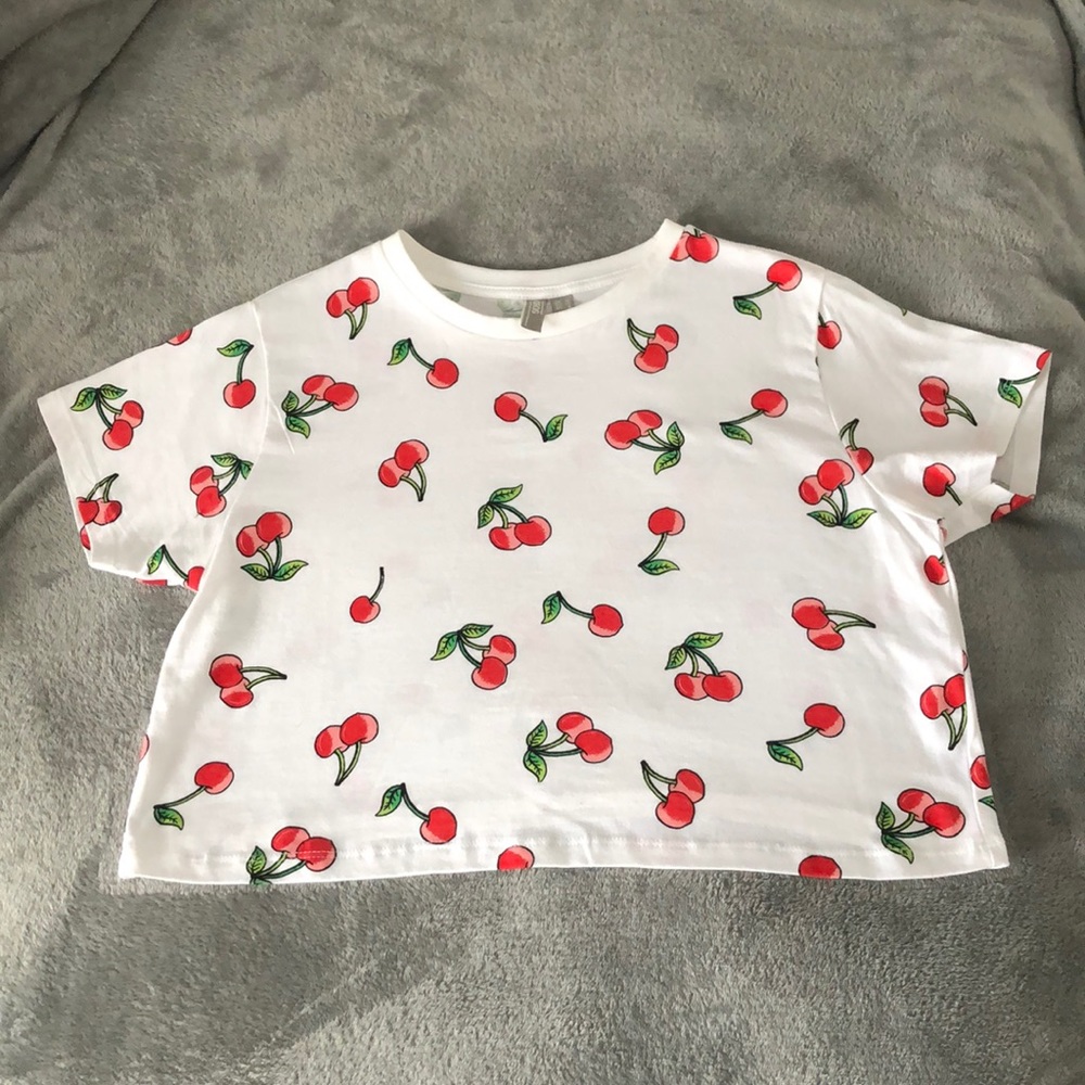 ASOS Cherry crop top